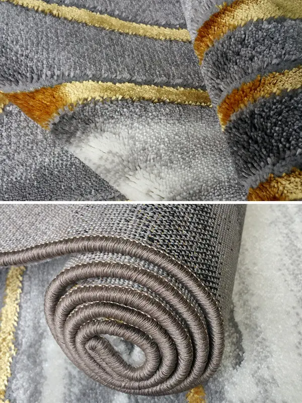 

Nordic Carpets For Living Room Gold Line Bedroom Carpet Sofa Coffee Table Rug Home Decor Study Room Floor Mat Restaurant Rugs