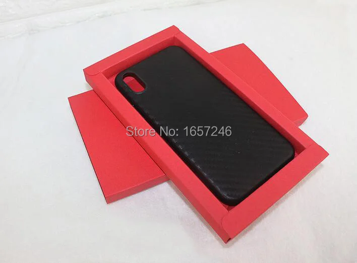 100 шт красный черный крафт бумага ящики коробки для Iphone 9 8 7 4 ''плюс 5 дюймов