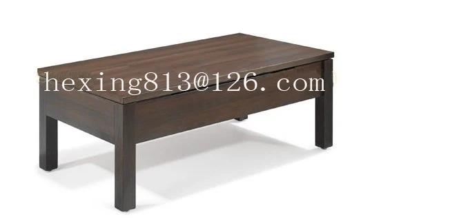 Детали стола со всплывающей функцией трансформируемый журнальный столик