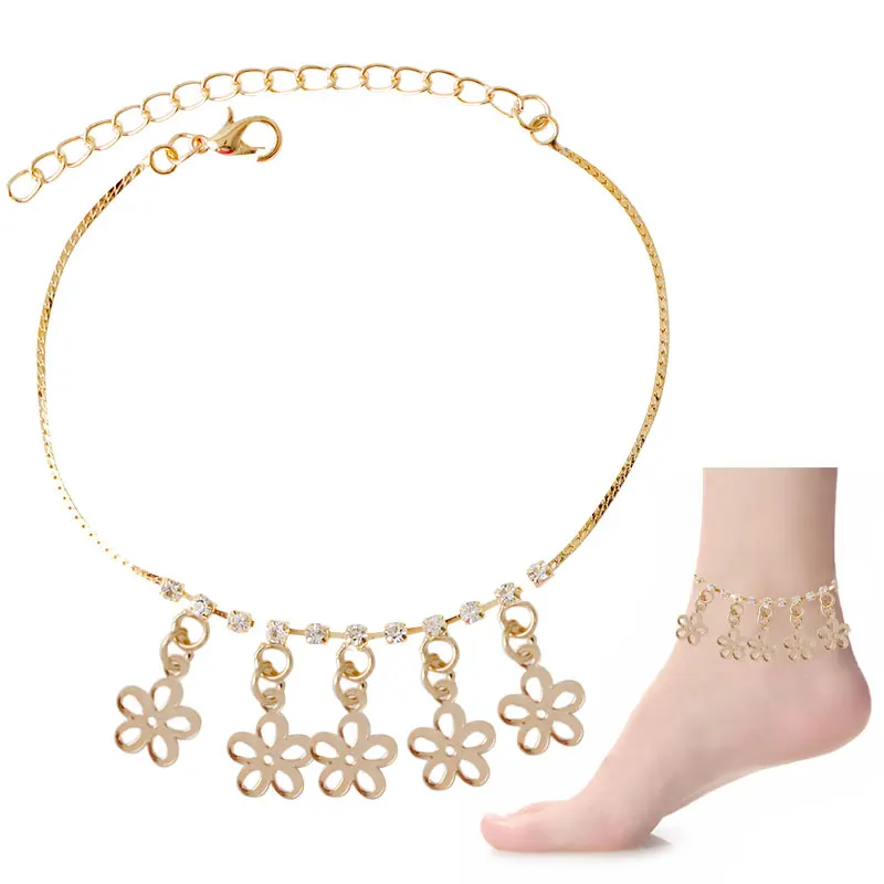 Лидер продаж 2016 пикантные женские ножные браслеты F &amp U с цепочкой на щиколотке