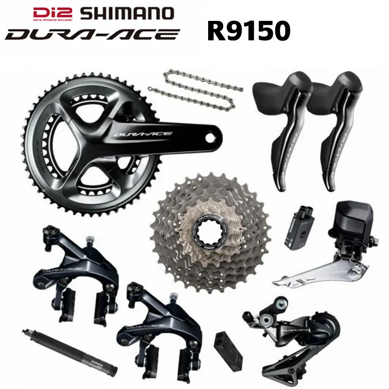 Шимано Di2 DURA-ACE R9150 50/34T 52/36T 170/172.5 2*11 22 скорости для шоссейного велосипеда группсет Велозапчасти R9100.