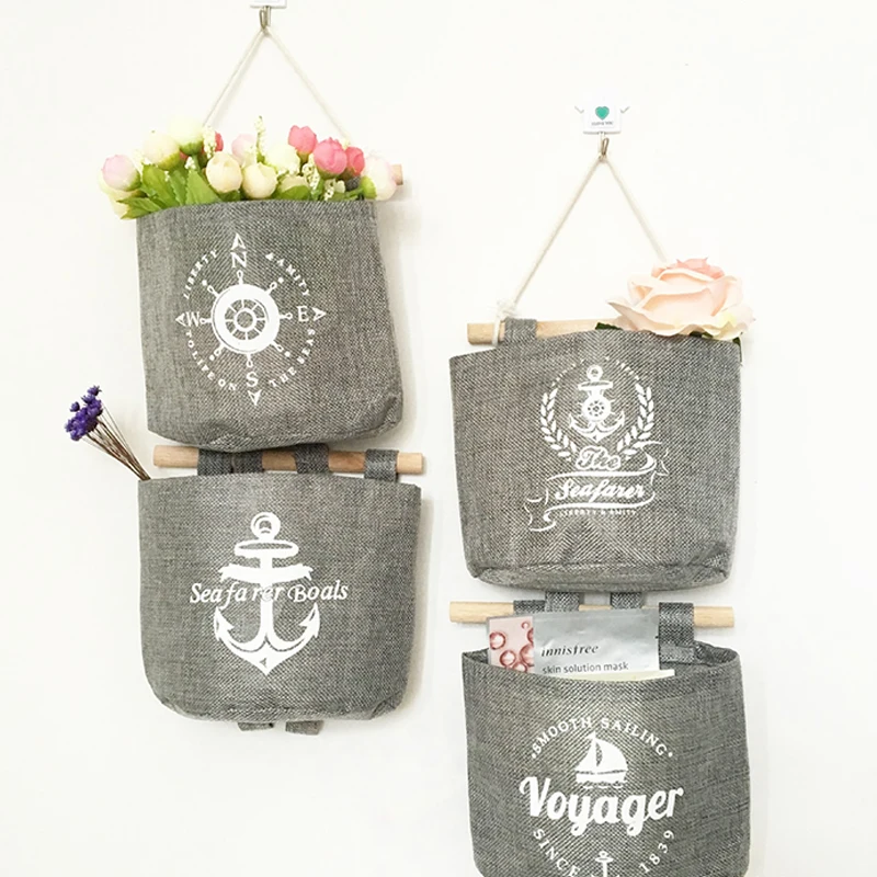 1 шт. сумка для хранения из хлопка и льна|storage bag|linen storage bagshome bag |