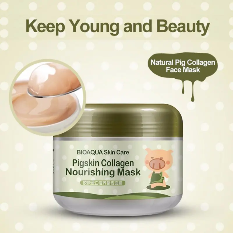 Face Skin Care Clean Pig Mask Anti Aging Cream Wrinkle Magic Facial Ageless 100g | Красота и здоровье