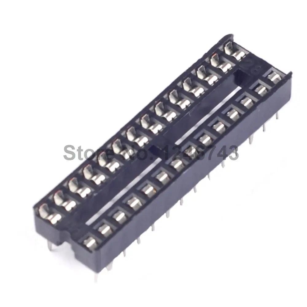 17 шт. 28Pin DIP ИС адаптер припоя Тип 28 Pin узкий корпус|socket hdmi|socket metaladaptor sata ide usb |