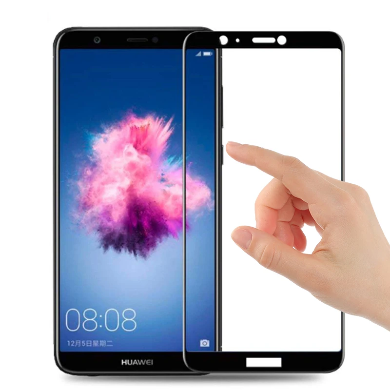 3D полное покрытие из закаленного стекла для huawei P Smart FIG-LX1 защитное стекло на P smart Psmart Plus 5,65 6,3 ''дюймовая защитная пленка