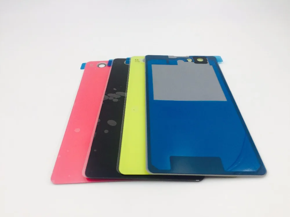 RTBESTOYZ NFC Задняя стеклянная крышка батарейного отсека Корпус для Sony Xperia Z1 Compact Mini