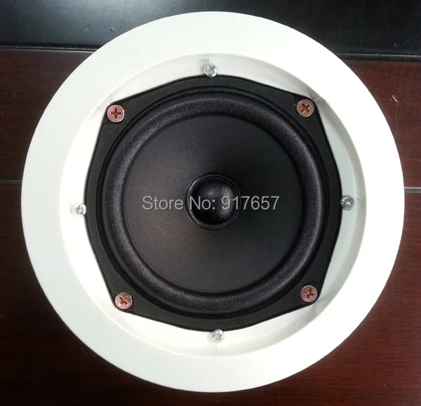 702 громкоговоритель Фоновая музыка системы в потолочный 4 Ом стерео 5 &quotв стене