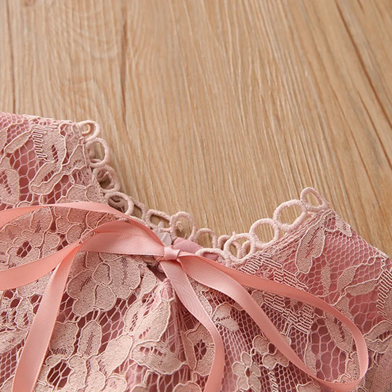 2021 Children's Prom Party 3-6 8 10 to 12 Years England Style Princess Lace Chiffon Kids Baby Girl Long Full Sleeve Summer Dress | Детская