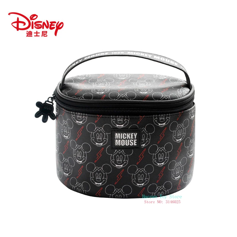 Натуральная disney ПВХ Микки многофункциональная женская сумка косметический бумажник кошелек сумка мода Мама ручной для девочек Подарки