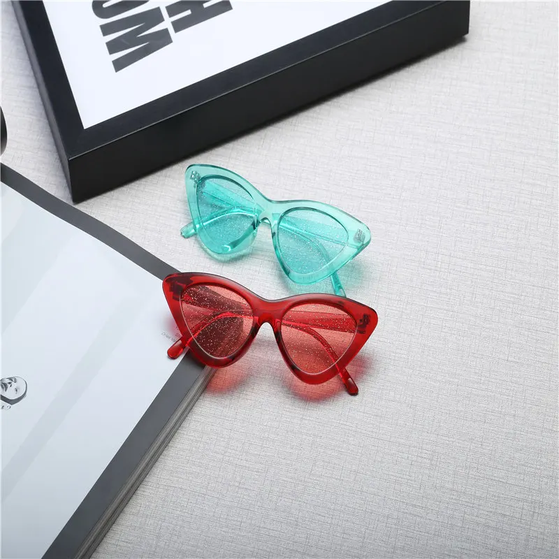 M MISM модные легкие UV400 прозрачные женские солнцезащитные очки красочная