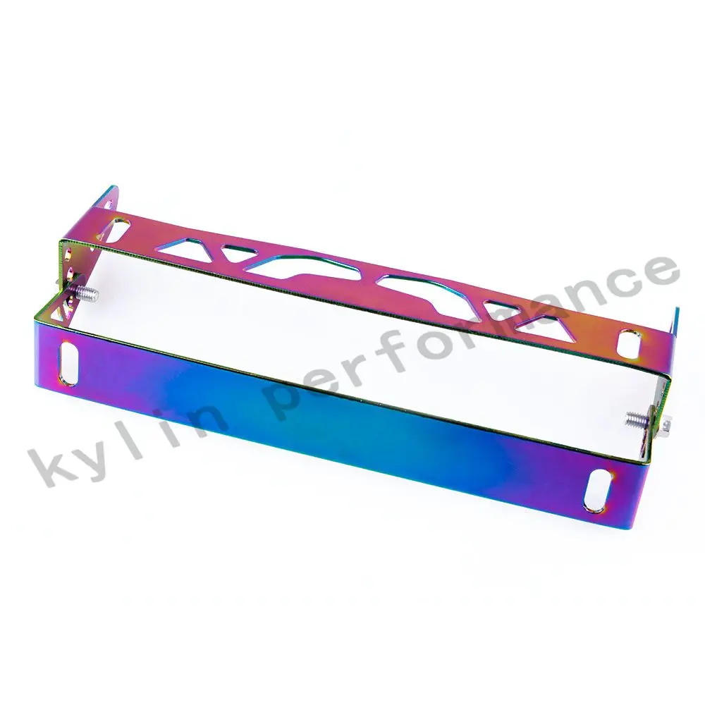 Neo Chrome Регулируемый Гоночные Номерные знаки для мотоциклов кадров тег держатель