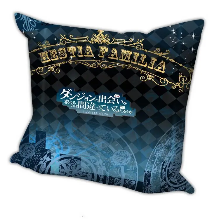 Hobby Express Hestia DanMachi Anime Dakimakura Square Pillow Cover H045 | Дом и сад