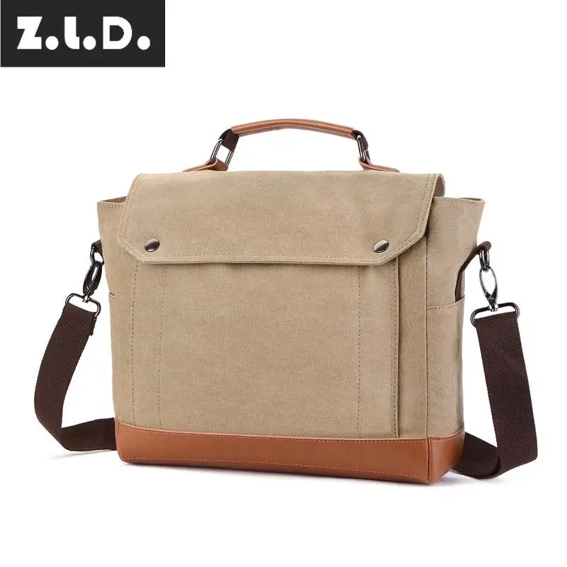 Z.L.D. Прямая продажа с фабрики новая Холщовая Сумка женская сумка через плечо