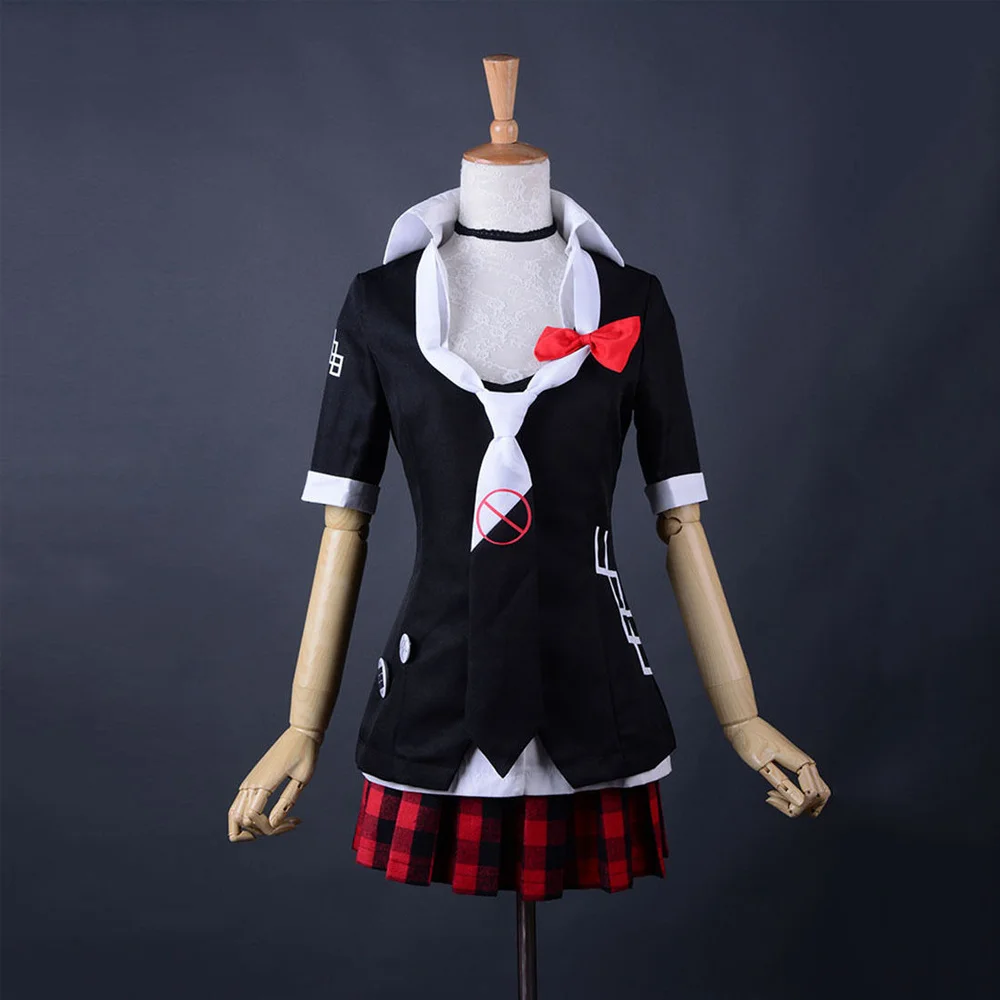 A Danganronpa Дзюнко Эносима Emboitement Inushio Kimuchi символ знак Марка Dangan-Ronpa триггер счастливый хаос Косплей Костюм - Цвет: A