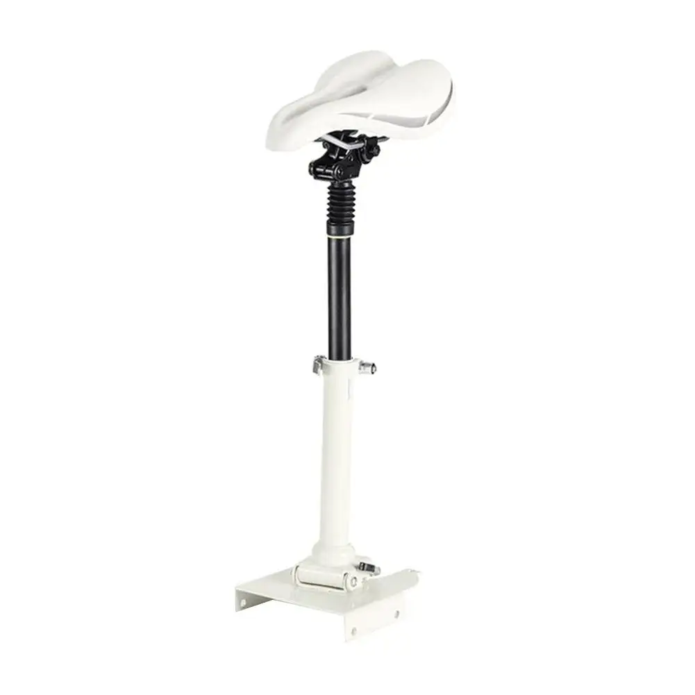 

Electric Skateboard Saddle For Xiaomi M365 Scooter Foldable Height Adjustable Shock-Absorbing Folding Seat Chair Black White