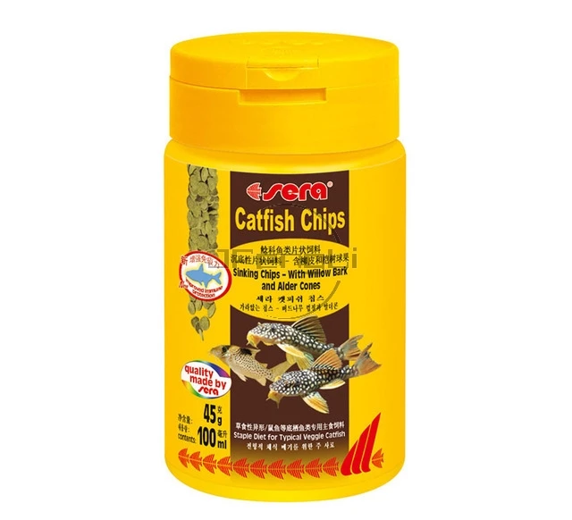 100ML 45G Сом чипсы, еда, рыба, еда, тропическая рыба, высокое качество, Sera бренд - Цвет: 100ML 45G