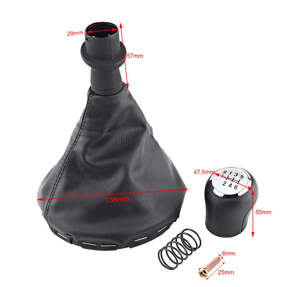 6 Скоростной Штатив для VW Transporter T5 / T6 (2003 2011)|gear shift gaiter|gear gaitershift boot |