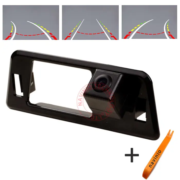 CCD car track Camera Directive Parking Assistance Reversing Trajectory Integrative Dynamic Path for Subaru XV night vision | Автомобили и