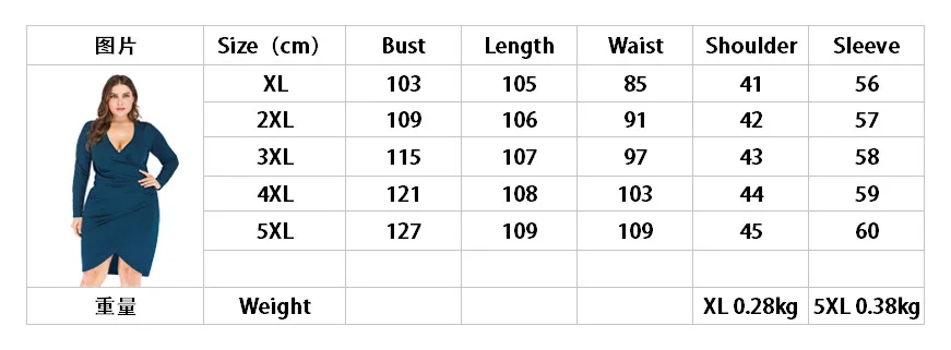 Новинка Весна 2019 женское платье до колена с V образным вырезом и длинными
