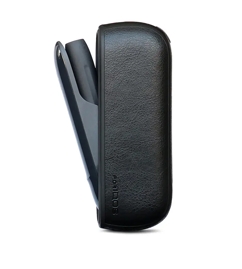 Черный Цветной чехол для IQOS 3,0, держатель, кошелек, сумка, защитный чехол, чехол для электронной сигареты, чехол для IQOS 3, чехол для переноски - Цвет: Черный