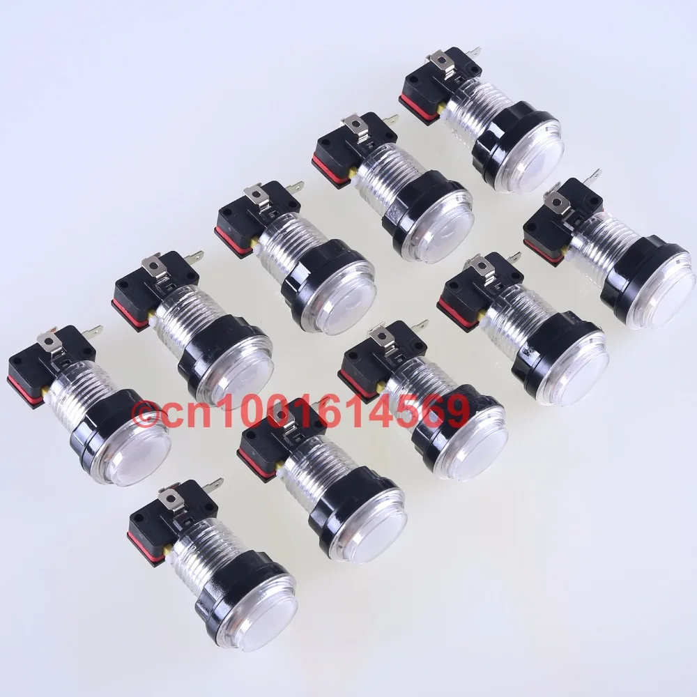 Аркадсветодиодный светодиодные кнопки Reyann 5 в 10x30 мм для Raspberry PI 1 2 3 3B Retropie Project &