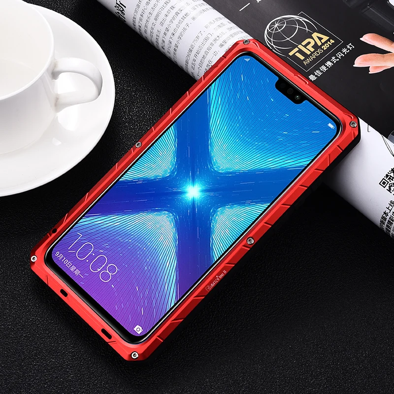 IMATCH для huawei honor 8X20 Pro Чехол для Телефона Жесткий Алюминиевый металлический защитный чехол сверхпрочная защита противоударный