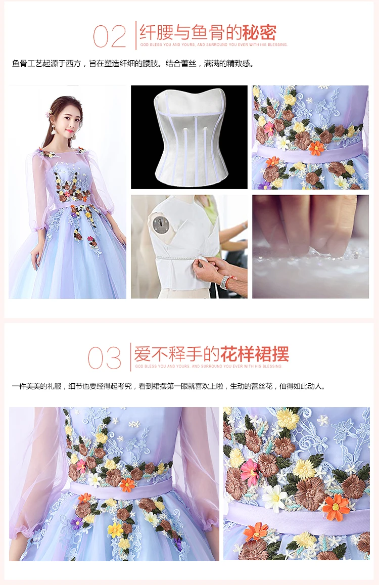 New sweat lady girl women princess bridesmaid banquet party ball prom dress gown