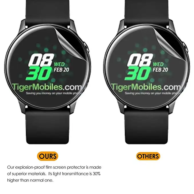 Защитная пленка для экрана Samsung Galaxy Watch Active 10 упаковок 40 мм Противоударная нано