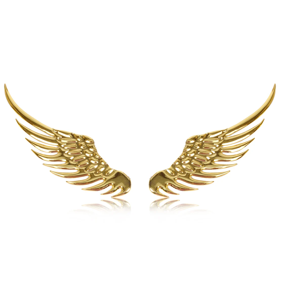

Angel Wings 3D Metal Car Sticker Eagle Wings Personal Car Sticker Window Bumper Body Badge Emblem Sticker Decal for BMW Audi