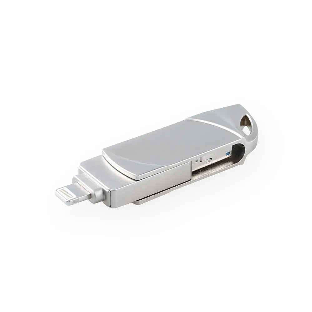 LL TRADER, флеш-накопитель 128 ГБ, USB, 64 ГБ, USB флешки, диск для iOS, OTG, iPhone, iPad, Android устройств, мини-накопитель, 32G