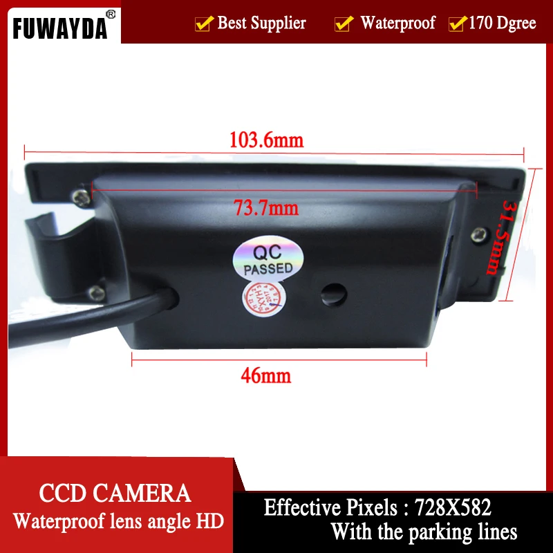 Беспроводная Автомобильная камера заднего вида FUWAYDA для OPEL Astra H/Corsa D/Meriva A/Vectra C/Zafira