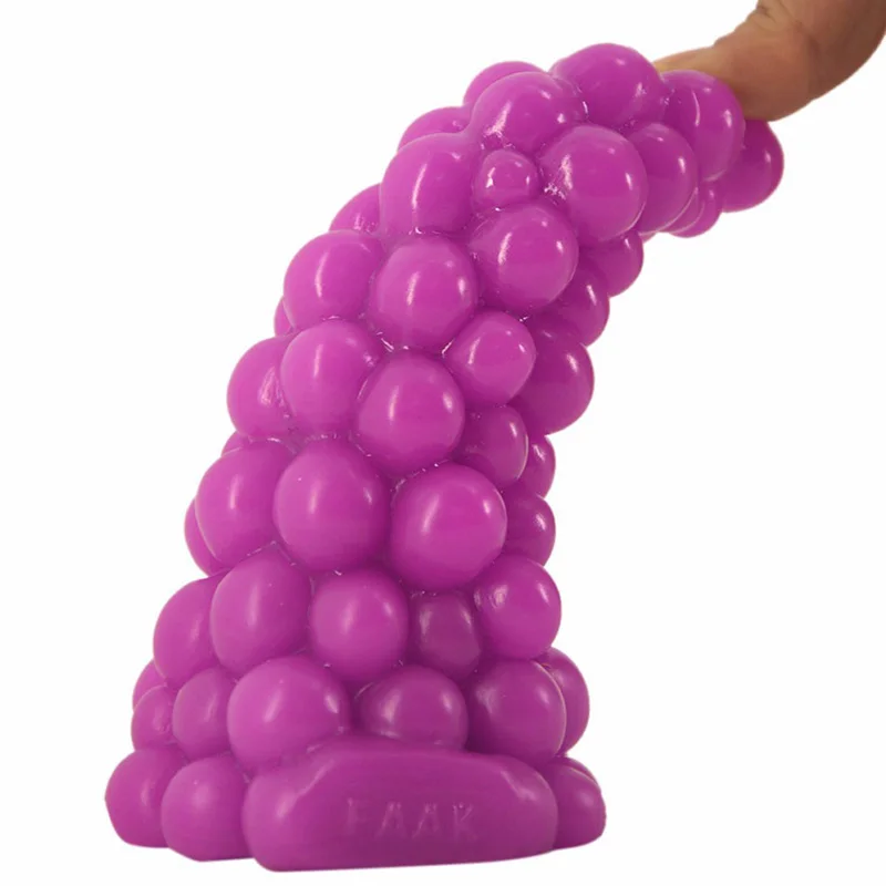 Виноград дизайн фаллоимитатор анальный секс игрушки G спорт Анальная пробка