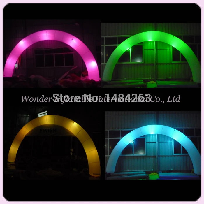

Huge Attractive Mysterious Inflatable Lighting Wedding Decoration Arch With Led For Sale