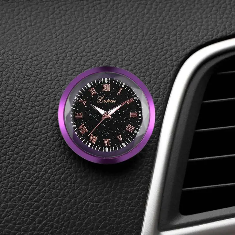 Автомобильные часы-наклейка украшение интерьера автомобиля аксессуары двухсторонний клей с сильной вязкой