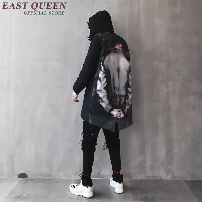 Мужская зимняя куртка бомбер с капюшоном в стиле хип хоп|h 5| |