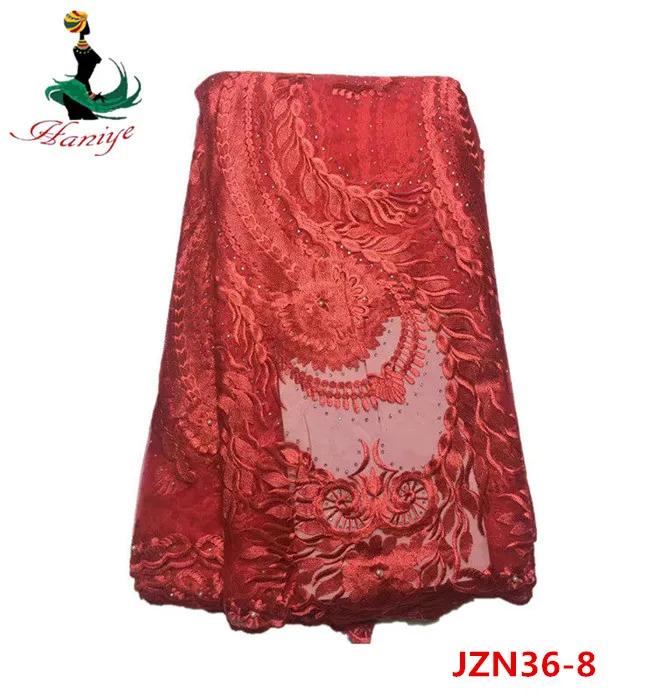 Haniye JZN36 1 royal blue последние дизайна моды африканский тюль кружевной ткани/хорошее