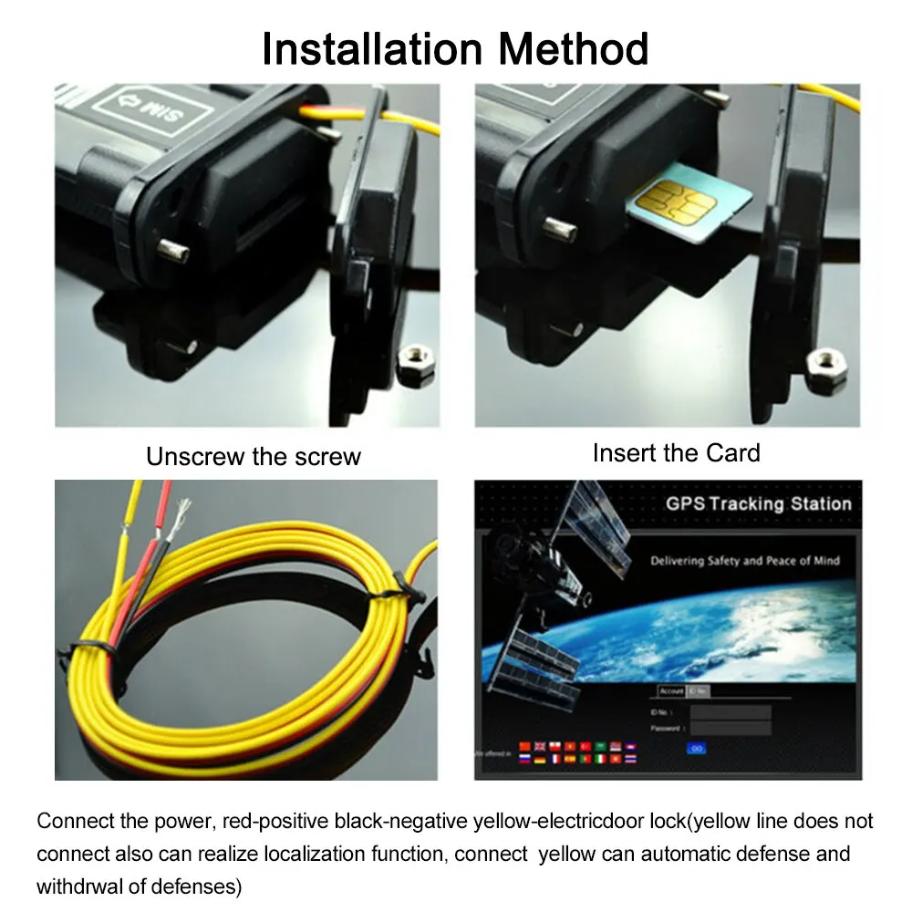 Новый водонепроницаемый GPS трекер для автомобиля локатор в реальном времени GPS/GSM