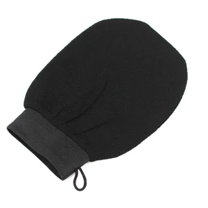 1 шт. Волшебная Перчатка для отшелушивания, черная перчатка для ванны, Очищение тела, скраб, Митт, удаление мертвой кожи, спа-массаж для душа