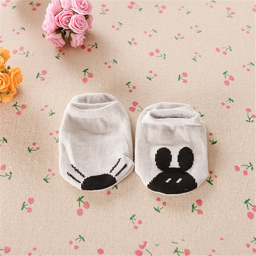Animal Baby Socks Cartoon Children Anklets Short Sock Boy Bobbysock Non-Slip Newborn Girls Sox Half-Sock Cotton |