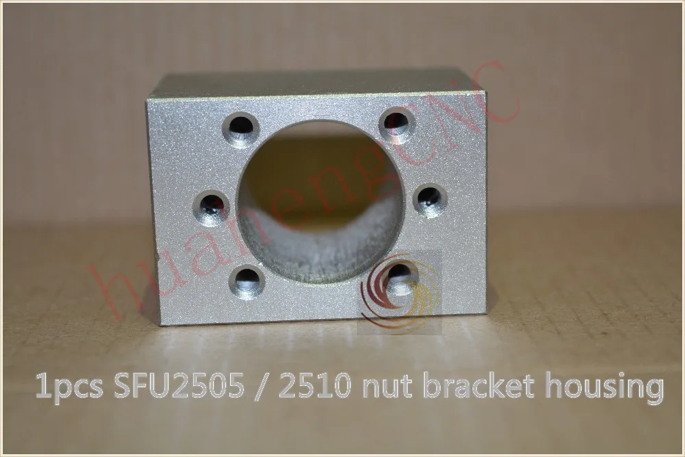 SFU2505 SFU2010 шариковая гайка Корпус кронштейн алюминиевый сплав для 2505 2510 шариковый