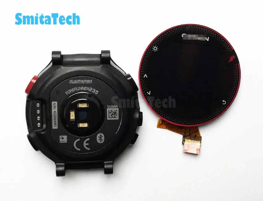 Передний корпус ЖК экран и задняя крышка для Garmin Forerunner 230/Forerunner 235 запасная часть