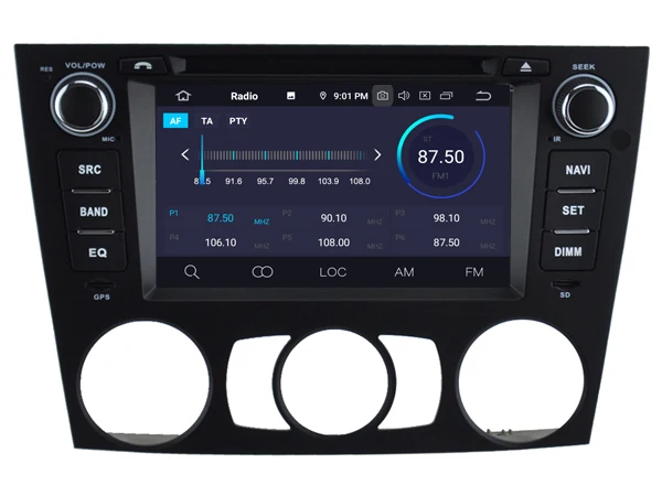 Четырехъядерный Android 9 0 dvd-плеер автомобиля для BMW 3 серии/E90/E91/E92/E93 руководство Aircon