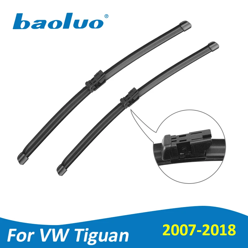 Baoluoбыл стеклоочистителей для Volkswagen VW Tiguan Mk1/Mk2 2007 2008 2009 2010 2012 2013 2014 2015 2016 2017 2018