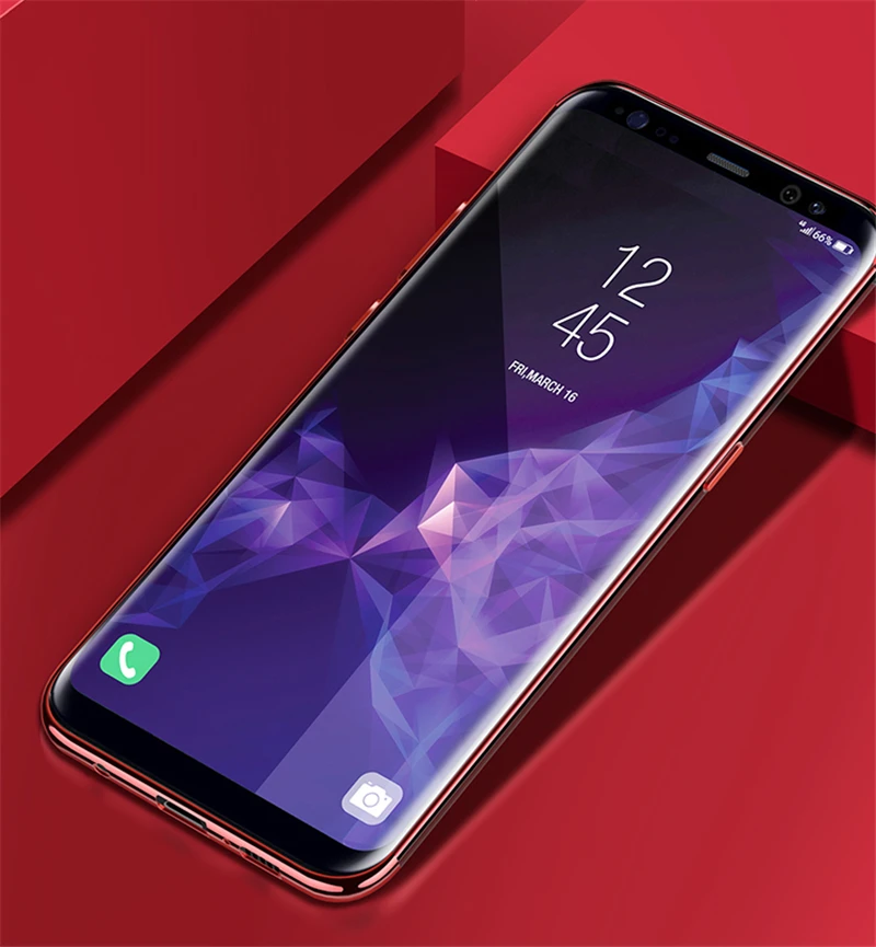 Роскошный мягкий чехол 3 в 1 из ТПУ с покрытием для Samsung Galaxy S6 S7 Edge S8 S9 S10 S20 Plus Note 8 9 10