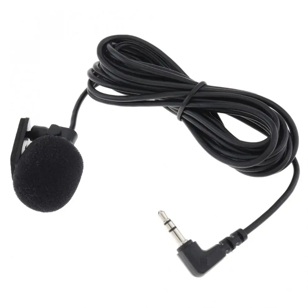 Портативный Проводной стереомикрофон из ПВХ с разъемом 3 5 мм мини-микрофон для