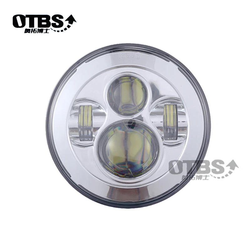 OTBS Круглый 7 &quotМотоцикл черный проектор мотор HID светодиодный светильник лампа