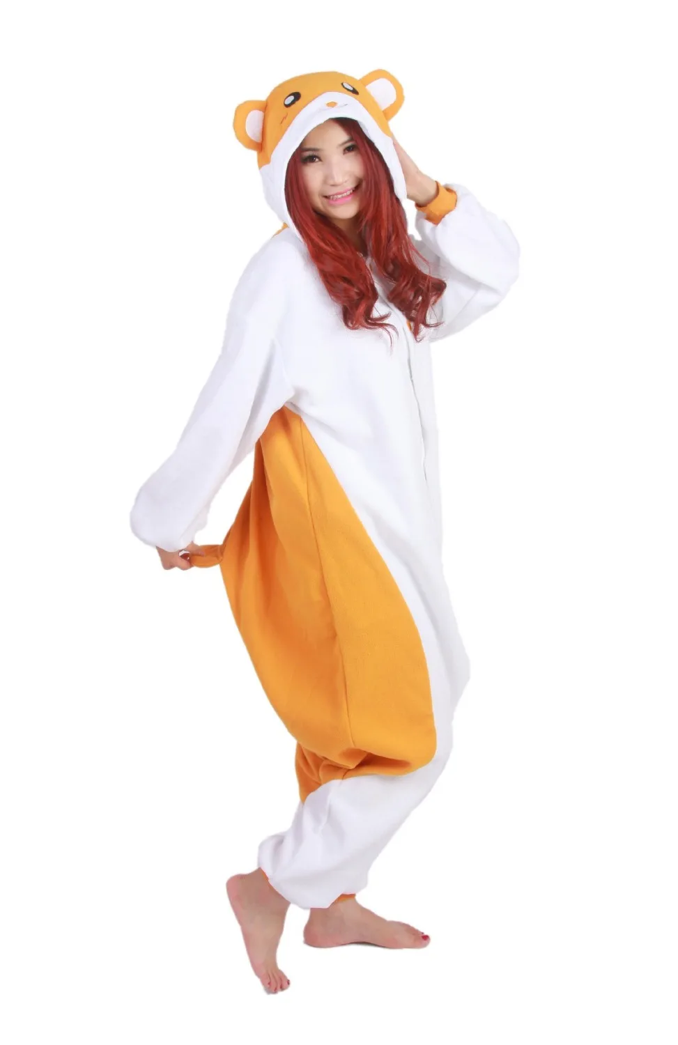 Трико комбинезон Hamtaro Kigu для взрослых мужчин и женщин флисовый на хэллоуин