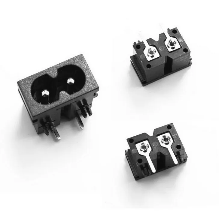 10 шт. разъём питания IEC320 C8 250 в А | Электроника