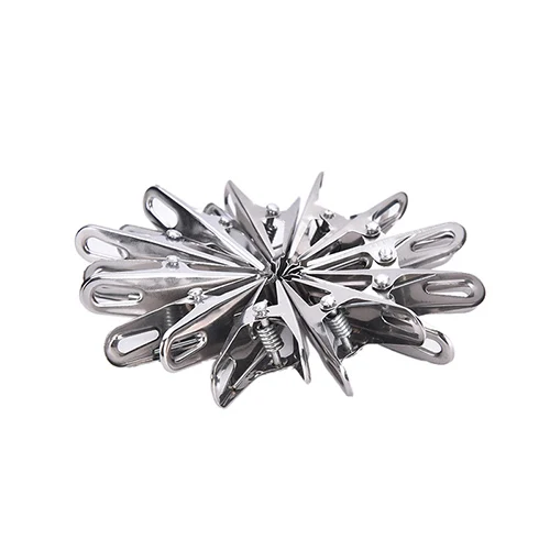 20 шт нержавеющая сталь пружинный металлический зажим для белья|clothes rope|clothes for skinny