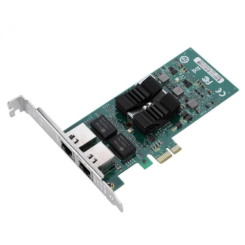 Для Intel 82576-T2 гигабитный Pci-E двухпортовый сетевой адаптер для настольного
